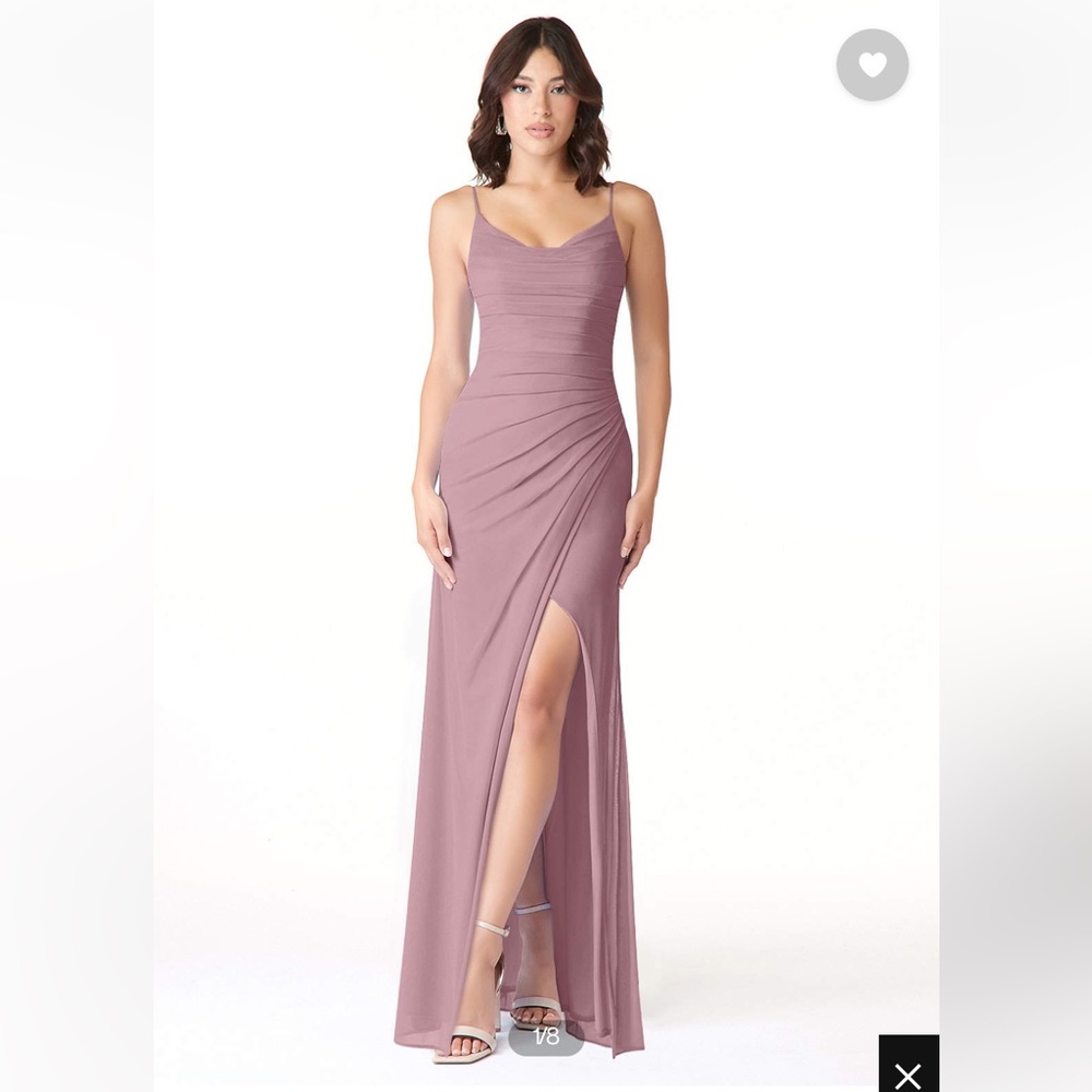 Azazie Dusty Rose Bridesmaid Dress
